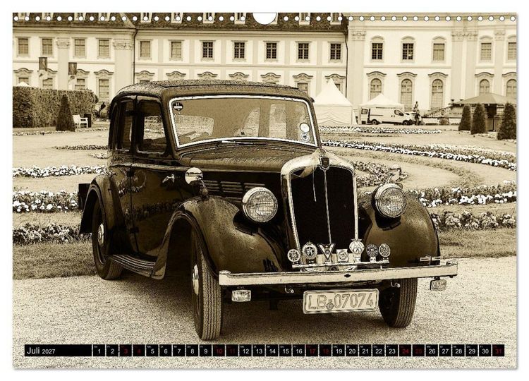 Produktbild: Klassische Automobile (Wandkalender 2027 DIN A3 quer), CALVENDO Monatskalender