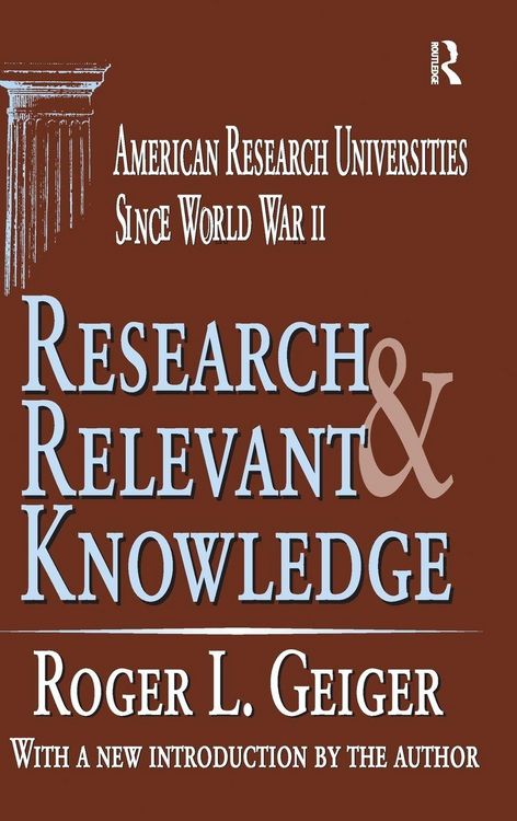 Produktbild: Research and Relevant Knowledge