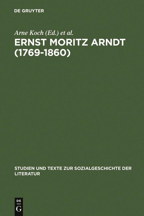 Produktbild: Ernst Moritz Arndt (1769-1860)