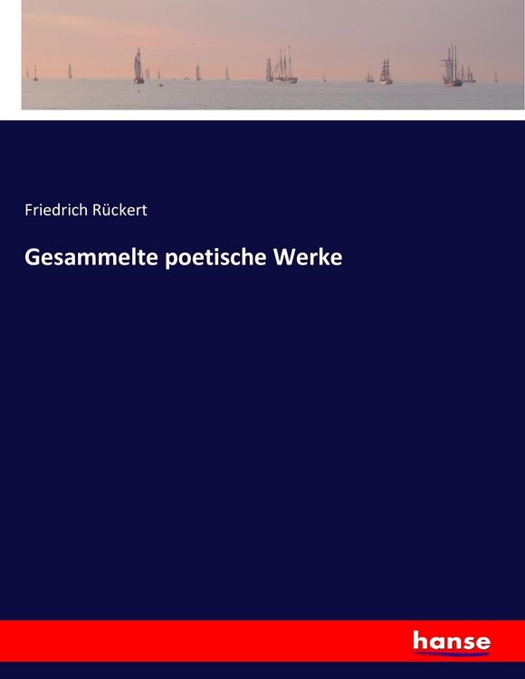 Produktbild: Gesammelte poetische Werke