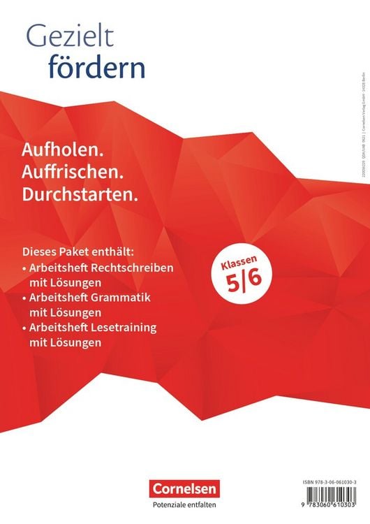 Bild vom Artikel Gezielt fördern 5./6. Schuljahr. Lern- und Übungshefte Deutsch - Thematische Arbeitshefte (Im Paket) vom Autor 