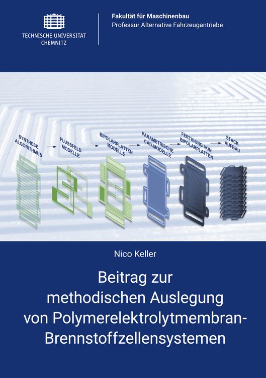 Produktbild: Beitrag zur methodischen Auslegung von Polymerelektrolytmembran-Brennstoffzellensystemen