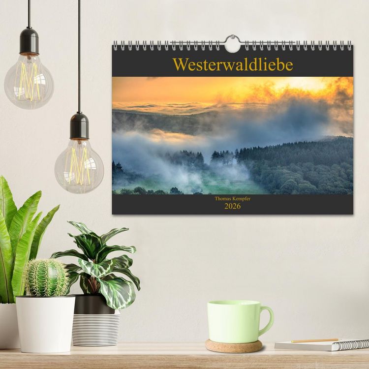 Produktbild: Westerwaldliebe (Wandkalender 2026 DIN A4 quer), CALVENDO Monatskalender