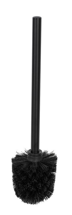 Produktbild: Stand WC-Garnitur Mod. Parus Schwarz, aus lackiertem Stahl