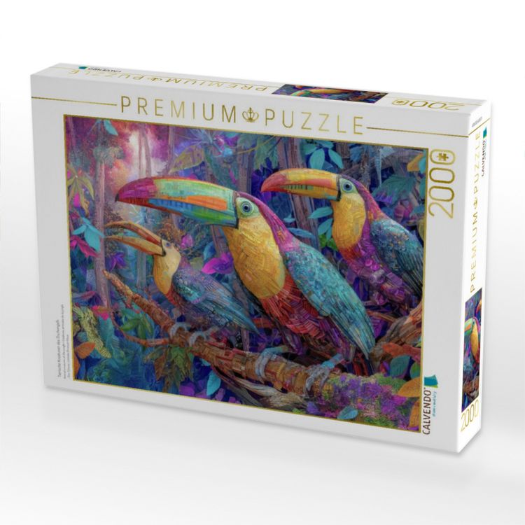 Produktbild: CALVENDO Puzzle Tierische Kreaturen des Dschungels | 2000 Teile Lege-Gr&ouml;&szlig;e 90x67cm Foto-Puzzle f&uuml;r gl&uuml;ckliche Stunden