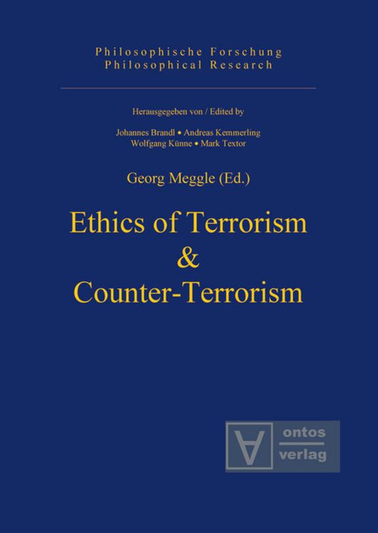 Produktbild: Ethics of Terrorism & Counter-Terrorism