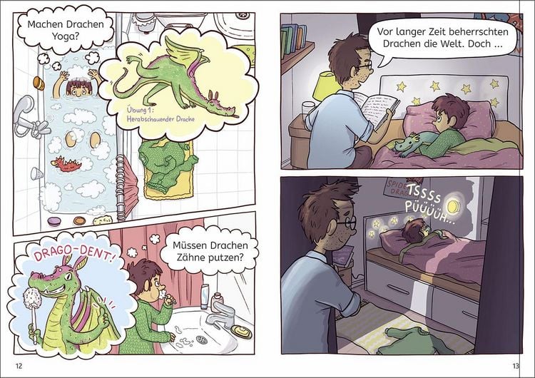 Produktbild: Lesel&ouml;wen Comics 1. Klasse - Entf&uuml;hrung im Drachenwald