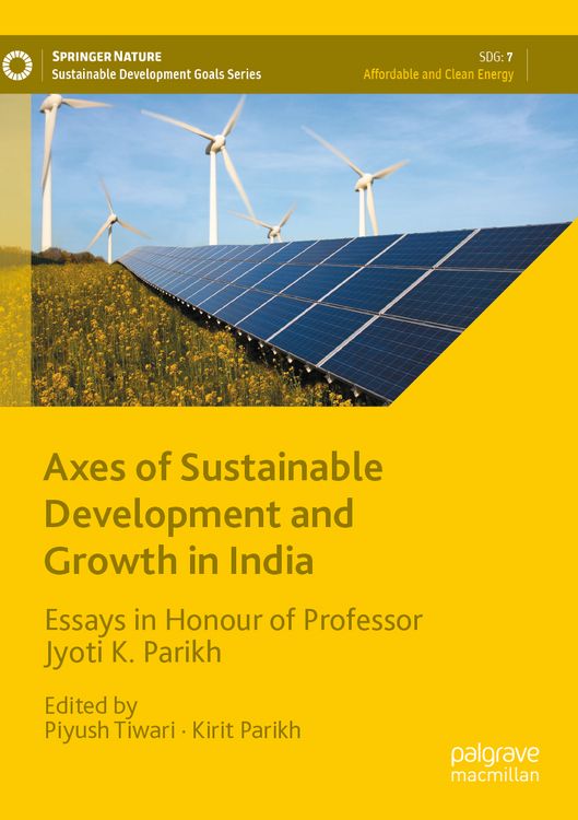 Produktbild: Axes of Sustainable Development and Growth in India