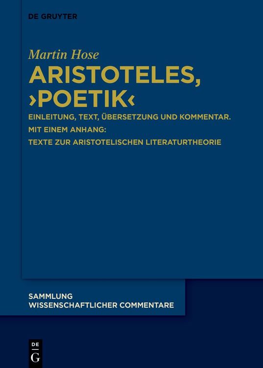 Produktbild: Aristoteles, &rsaquo;Poetik&lsaquo;