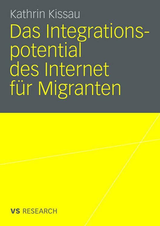 Produktbild: Das Integrationspotential des Internet f&uuml;r Migranten