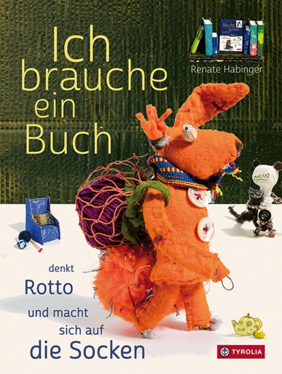 Produktbild: Ich brauche ein Buch, denkt Rotto und macht sich auf die Socken