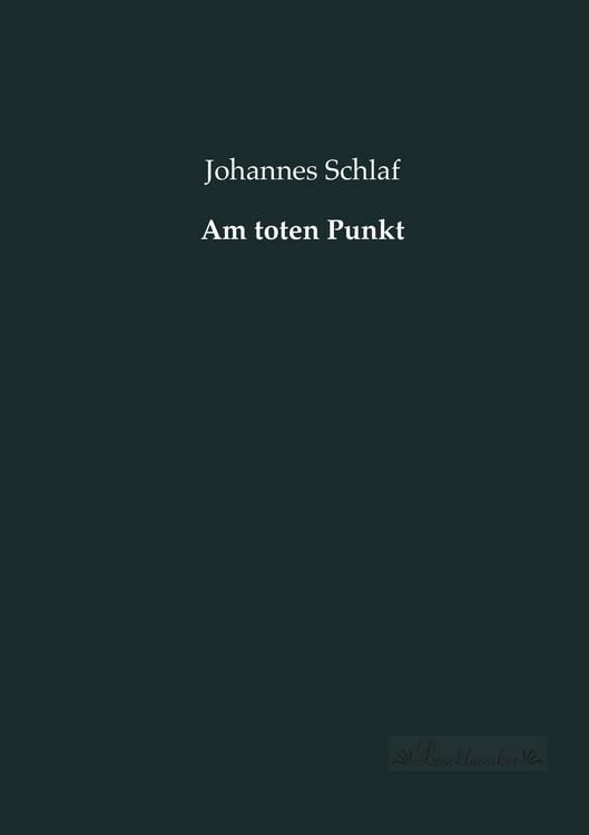 Produktbild: Am toten Punkt