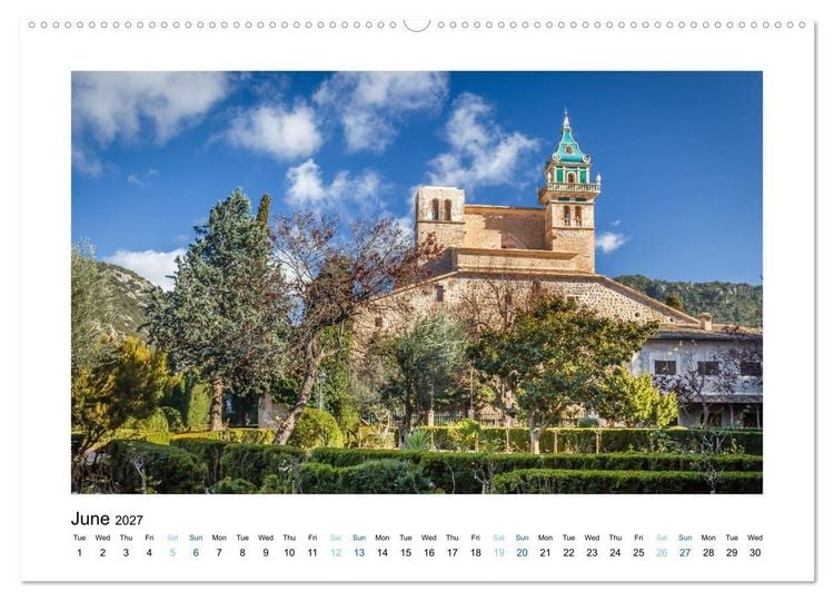 Produktbild: Longing for Mallorca (High Quality Premium Wall Calendar 2027 DIN A2 landscape),CALVENDO 12 Month Wall Calendar