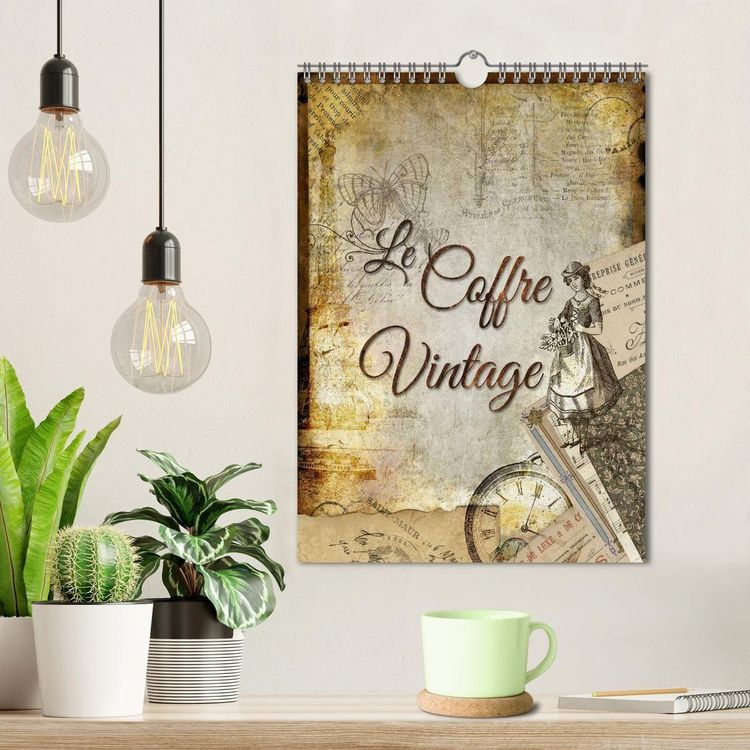 Produktbild: Le coffre vintage (Calendrier mural 2027 DIN A4 horizontal), CALVENDO calendrier mensuel
