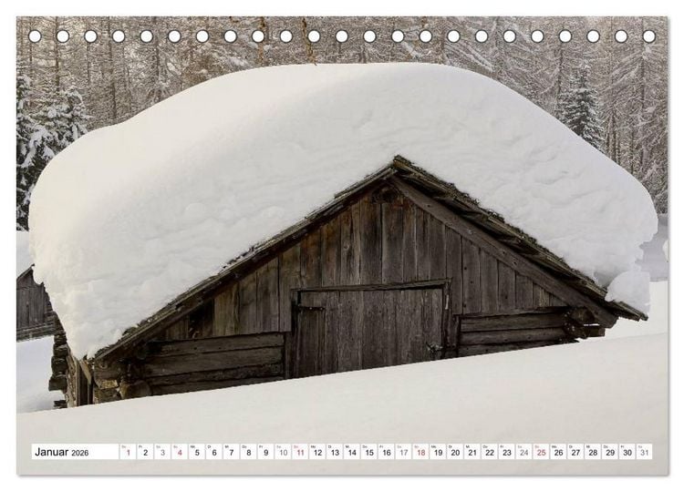 Produktbild: S&uuml;dtirol im Jahreslauf (Tischkalender 2026 DIN A5 quer), CALVENDO Monatskalender
