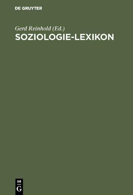 Produktbild: Soziologie-Lexikon