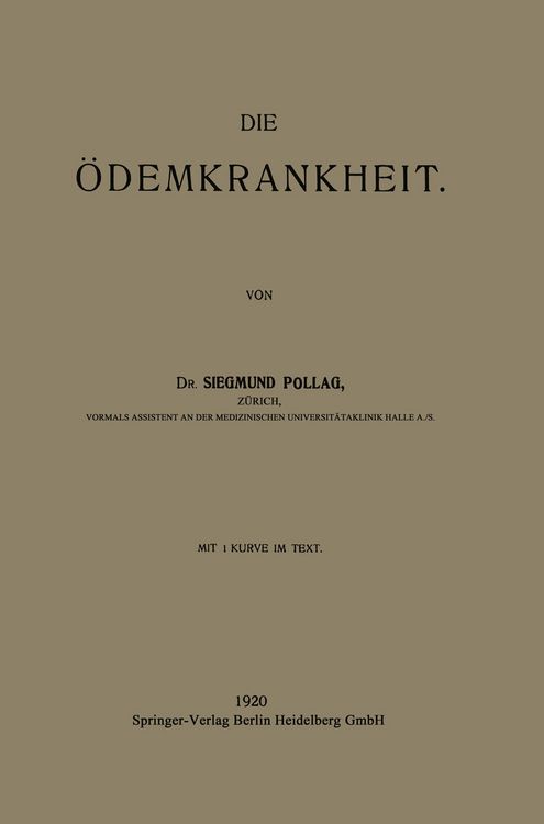 Produktbild: Die &Ouml;demkrankheit