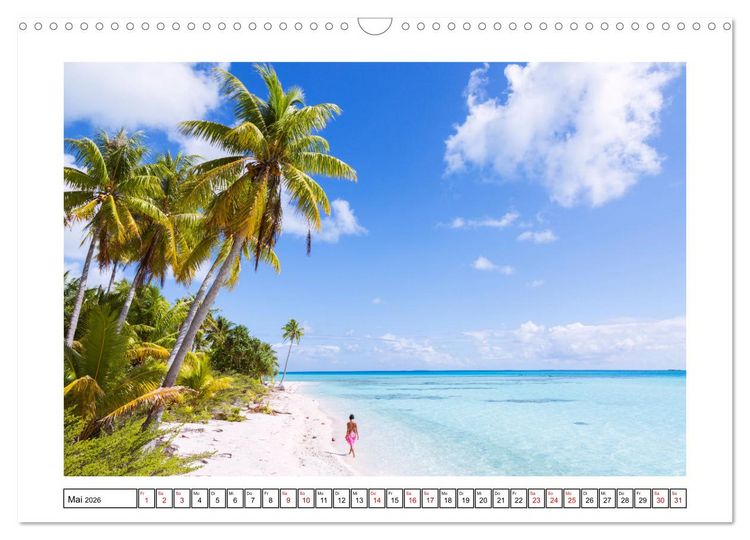 Produktbild: Traumstr&auml;nde - Naturparadiese aus aller Welt (Wandkalender 2026 DIN A3 quer), CALVENDO Monatskalender