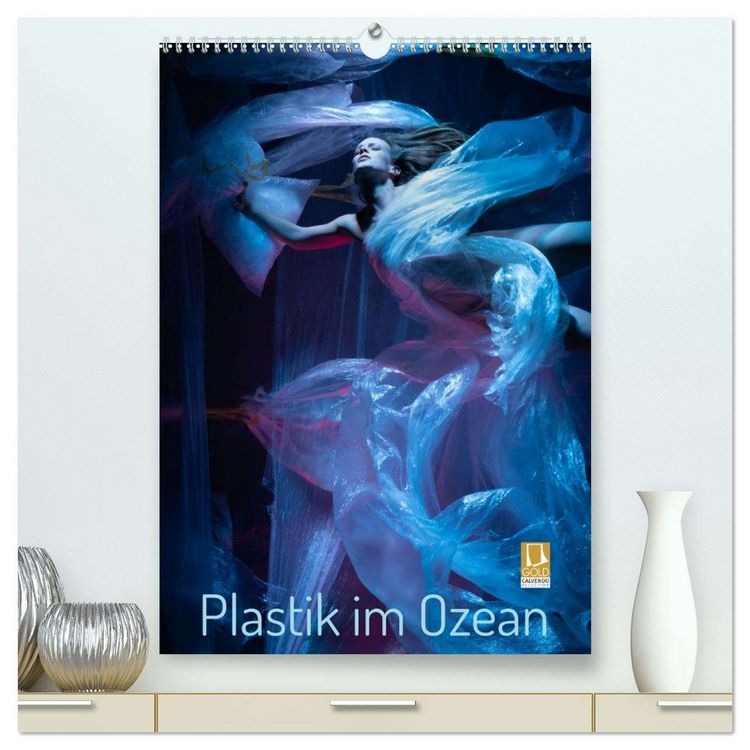 Produktbild: Plastik im Ozean (hochwertiger Premium Wandkalender 2026 DIN A2 hoch), Kunstdruck in Hochglanz