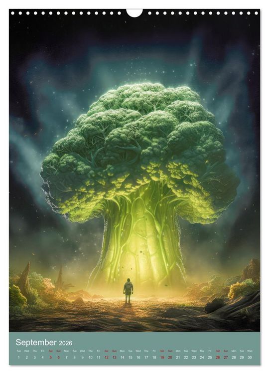 Produktbild: Food Fusion Fantasies (Wall Calendar 2026 DIN A3 portrait), CALVENDO 12 Month Wall Calendar