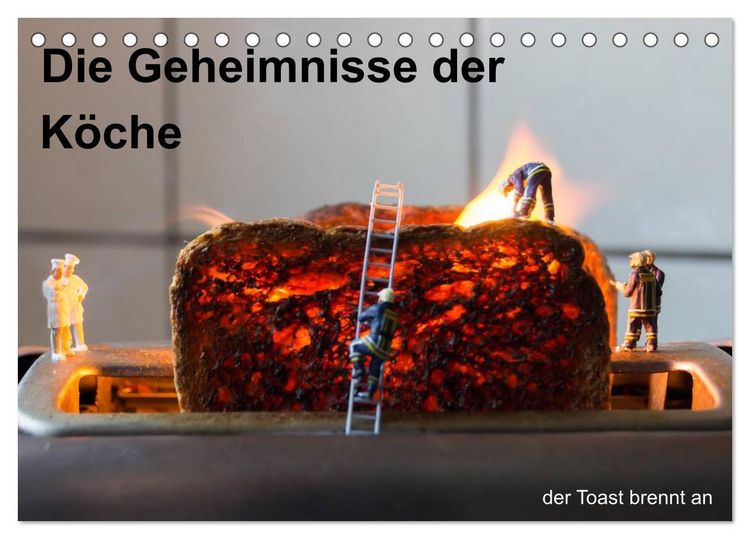 Produktbild: Die wahren K&ouml;che (Tischkalender 2026 DIN A5 quer), CALVENDO Monatskalender
