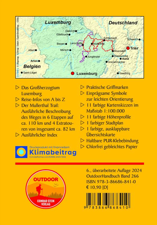 Produktbild: Luxemburg: Mullerthal Trail - Wandern in der Kleinen Luxemburger Schweiz