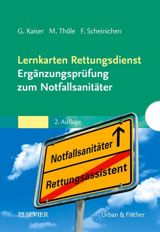 Produktbild: Lernkarten Rettungsdienst - Erg&auml;nzungspr&uuml;fung zum Notfallsanit&auml;ter