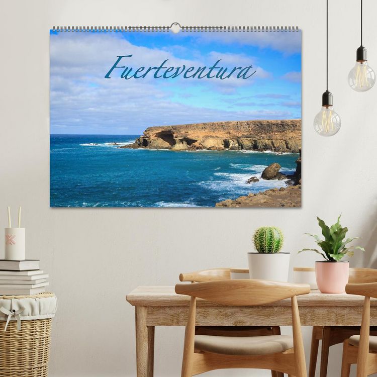 Produktbild: Fuerteventura (Wandkalender 2026 DIN A2 quer), CALVENDO Monatskalender