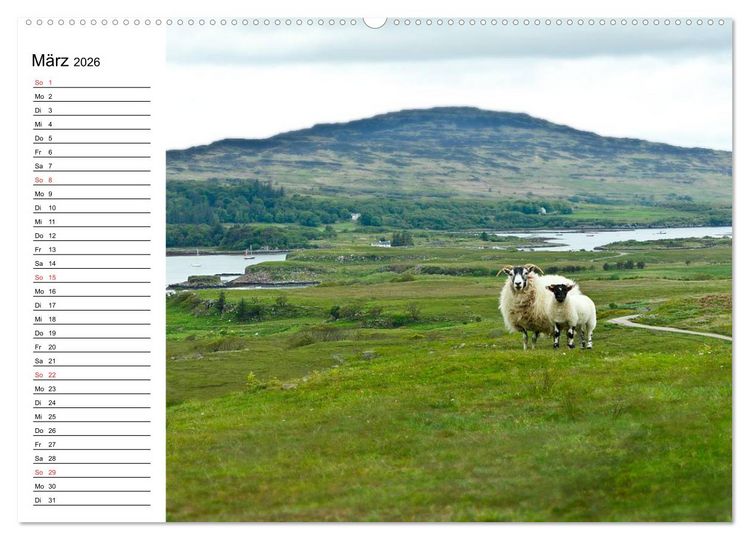 Produktbild: Schottland - grandiose Landschaften im Westen (Wandkalender 2026 DIN A2 quer), CALVENDO Monatskalender