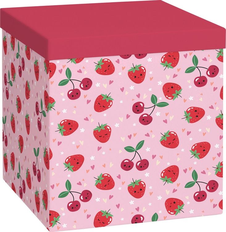 Produktbild: Geschenkbox Cube Yumi rosa