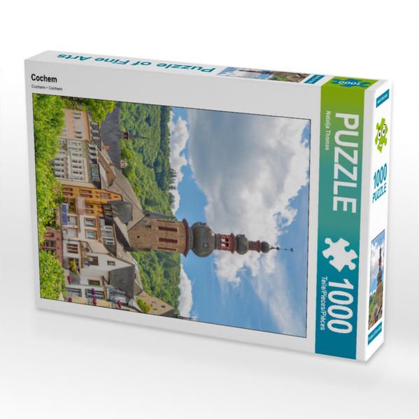 Produktbild: CALVENDO Puzzle Cochem | 1000 Teile Lege-Gr&ouml;&szlig;e 64x48cm Foto-Puzzle f&uuml;r gl&uuml;ckliche Stunden