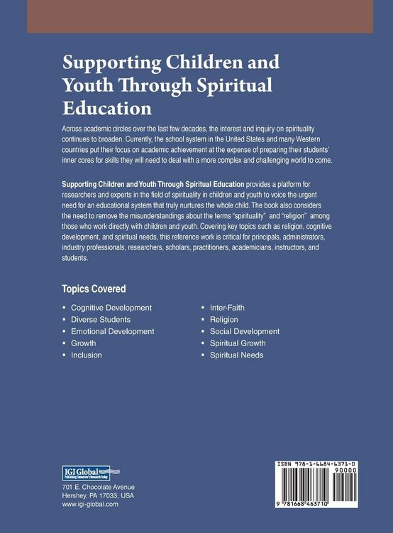 Produktbild: Supporting Children and Youth Through Spiritual Education