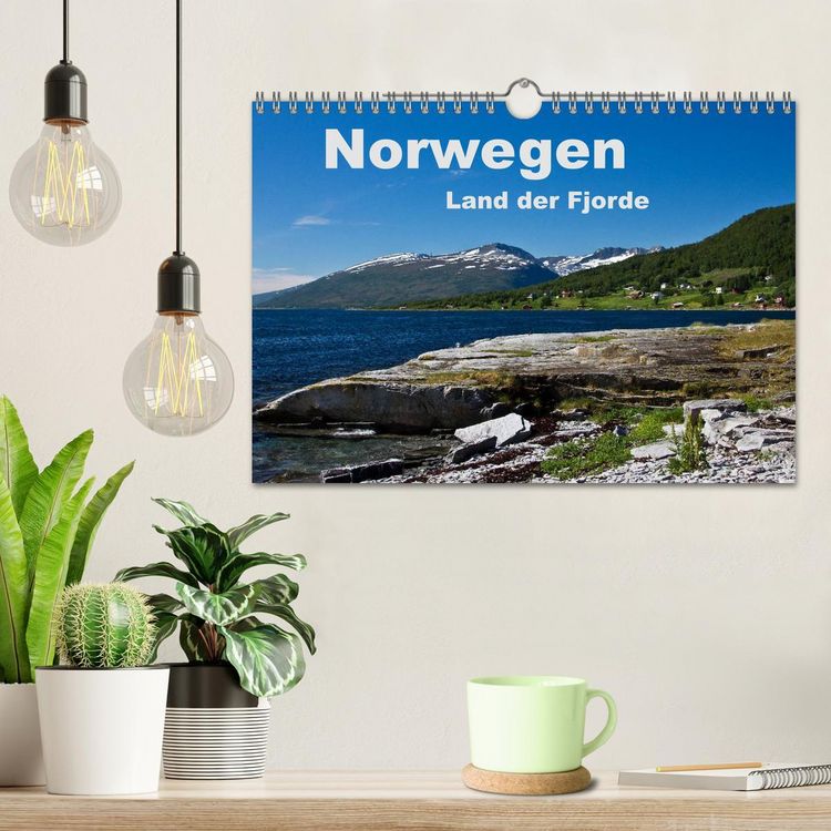Produktbild: Norwegen - Land der Fjorde (Wandkalender 2026 DIN A4 quer), CALVENDO Monatskalender