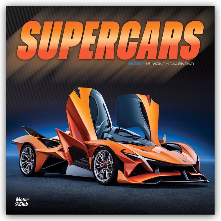 Produktbild: Supercars &ndash; Supersportwagen 2027 &ndash; 16-Monatskalender