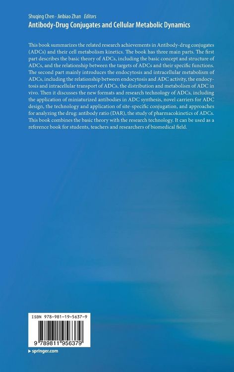 Produktbild: Antibody-Drug Conjugates and Cellular Metabolic Dynamics