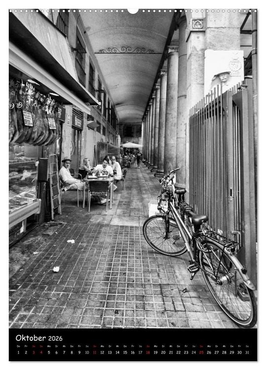 Produktbild: In den Stra&szlig;en und Gassen Barcelonas (hochwertiger Premium Wandkalender 2026 DIN A2 hoch), Kunstdruck in Hochglanz