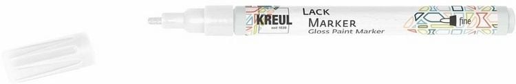 Produktbild: KREUL Lack Marker fine Wei&szlig;