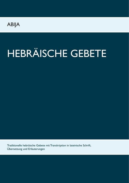 Produktbild: Hebräische Gebete