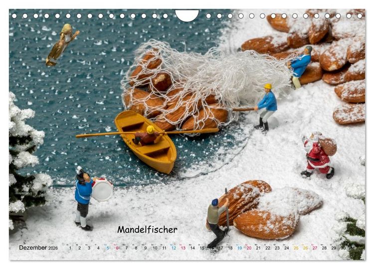 Produktbild: Fahrgaststreik! ... und andere Mini-Welten (Wandkalender 2026 DIN A4 quer), CALVENDO Monatskalender