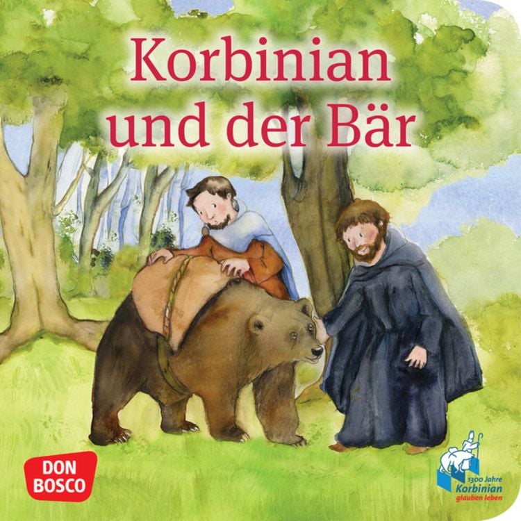 Produktbild: Korbinian und der Bär. Mini-Bilderbuch