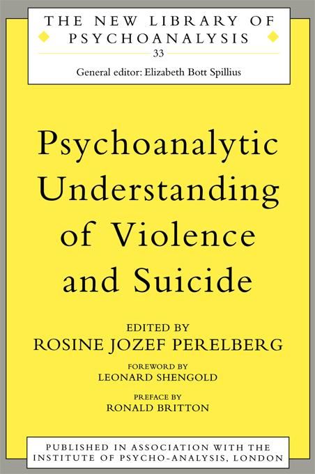 Produktbild: Psychoanalytic Understanding of Violence and Suicide