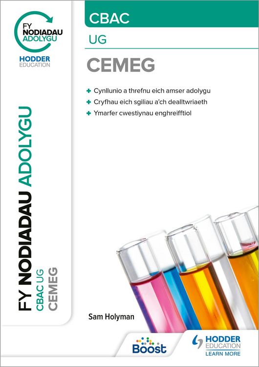Produktbild: Fy Nodiadau Adolygu: CBAC Cemeg UG (My Revision Notes: WJEC/Eduqas AS/A-Level Year 1 Chemistry)