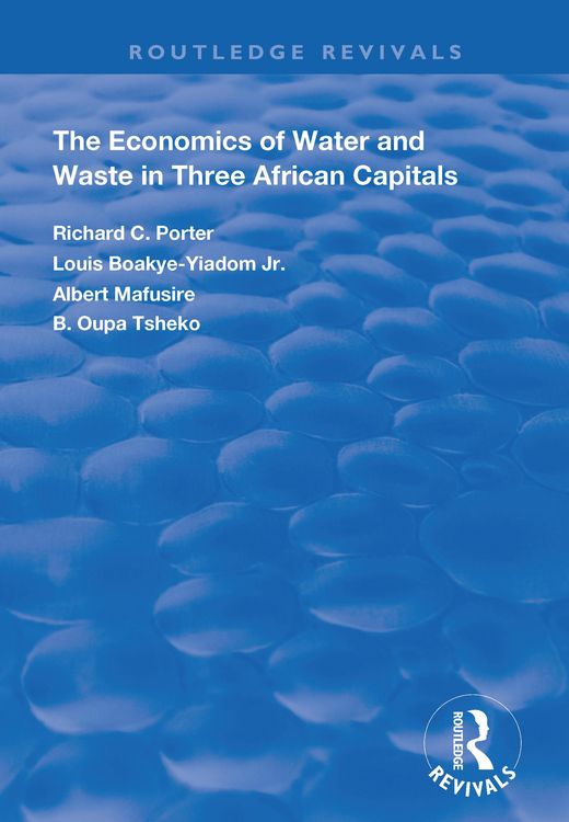 Produktbild: The Economics of Water and Waste in Three African Capitals