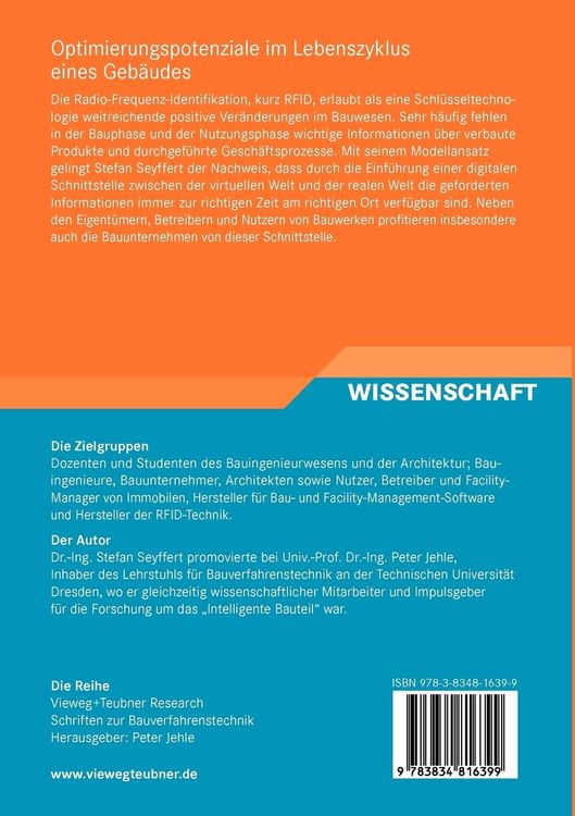 Produktbild: Optimierungspotenziale im Lebenszyklus eines Geb&auml;udes