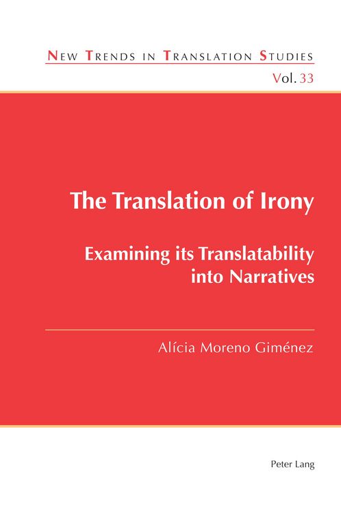 Produktbild: The Translation of Irony