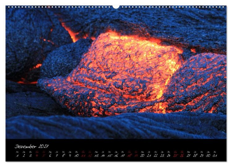 Produktbild: Kilauea Volcano Hawaii - Auf den Spuren von Feuerg&ouml;ttin Pele (Wandkalender 2027 DIN A2 quer), CALVENDO Monatskalender