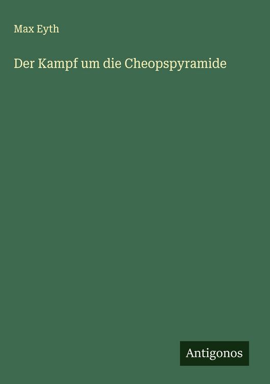 Produktbild: Der Kampf um die Cheopspyramide