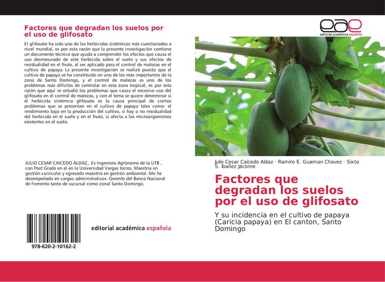 Produktbild: Factores que degradan los suelos por el uso de glifosato