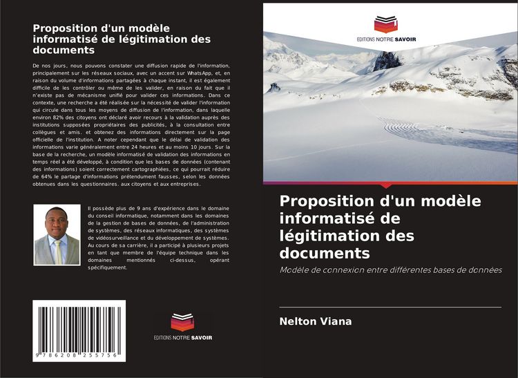 Produktbild: Proposition d'un mod&egrave;le informatis&eacute; de l&eacute;gitimation des documents