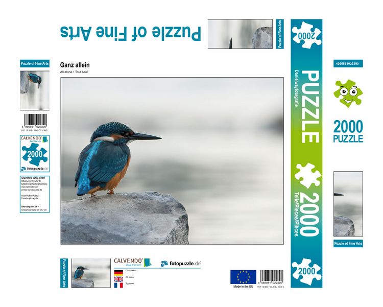 Produktbild: CALVENDO Puzzle Ganz allein 2000 Teile Lege-Gr&ouml;&szlig;e 900 x 670 cm Foto-Puzzle Bild von None Danielwayfotografie